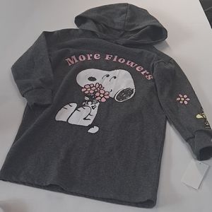 HOODIE DRESS GIRL 4/5 YEARS PEANUTS